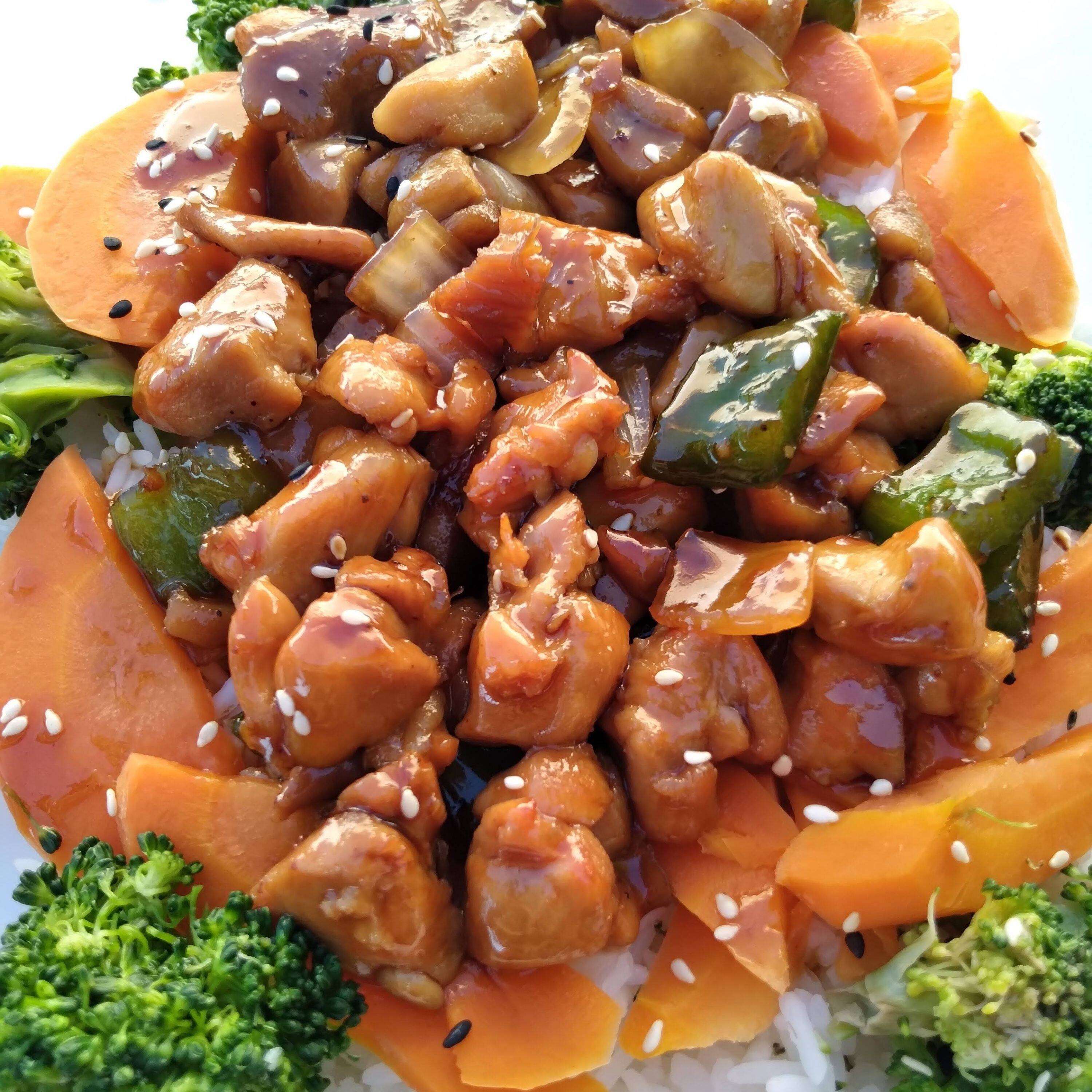Teriyaki de pollo grande