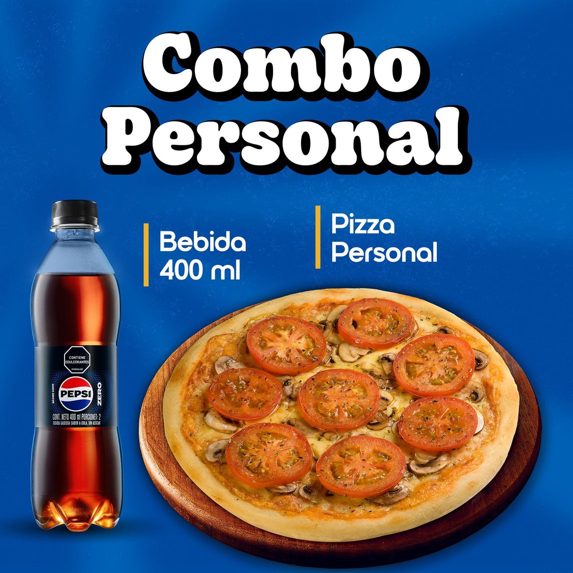 Combo Pizza personal