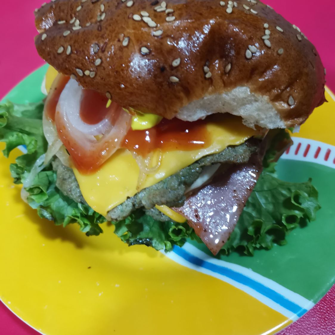 HAMBURGUESA TRIPLE