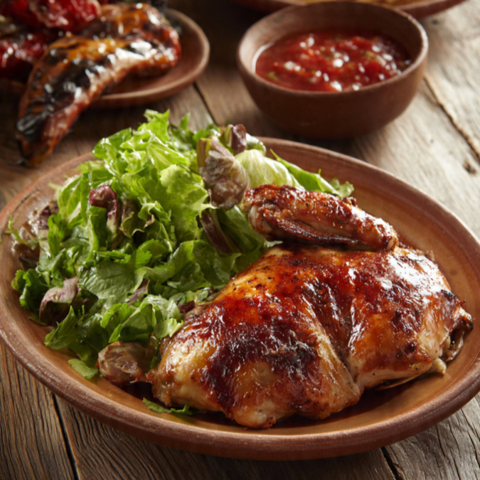 1/2 pollo