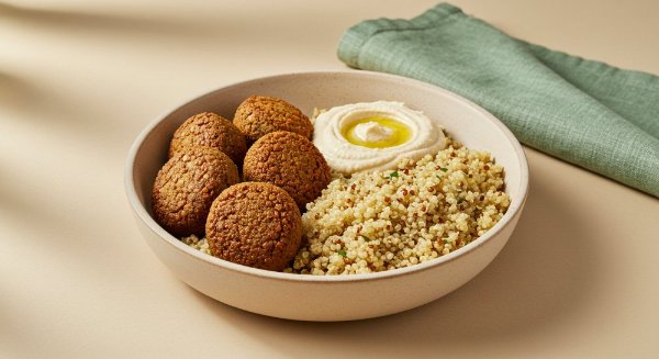 Falafel con Hummus
