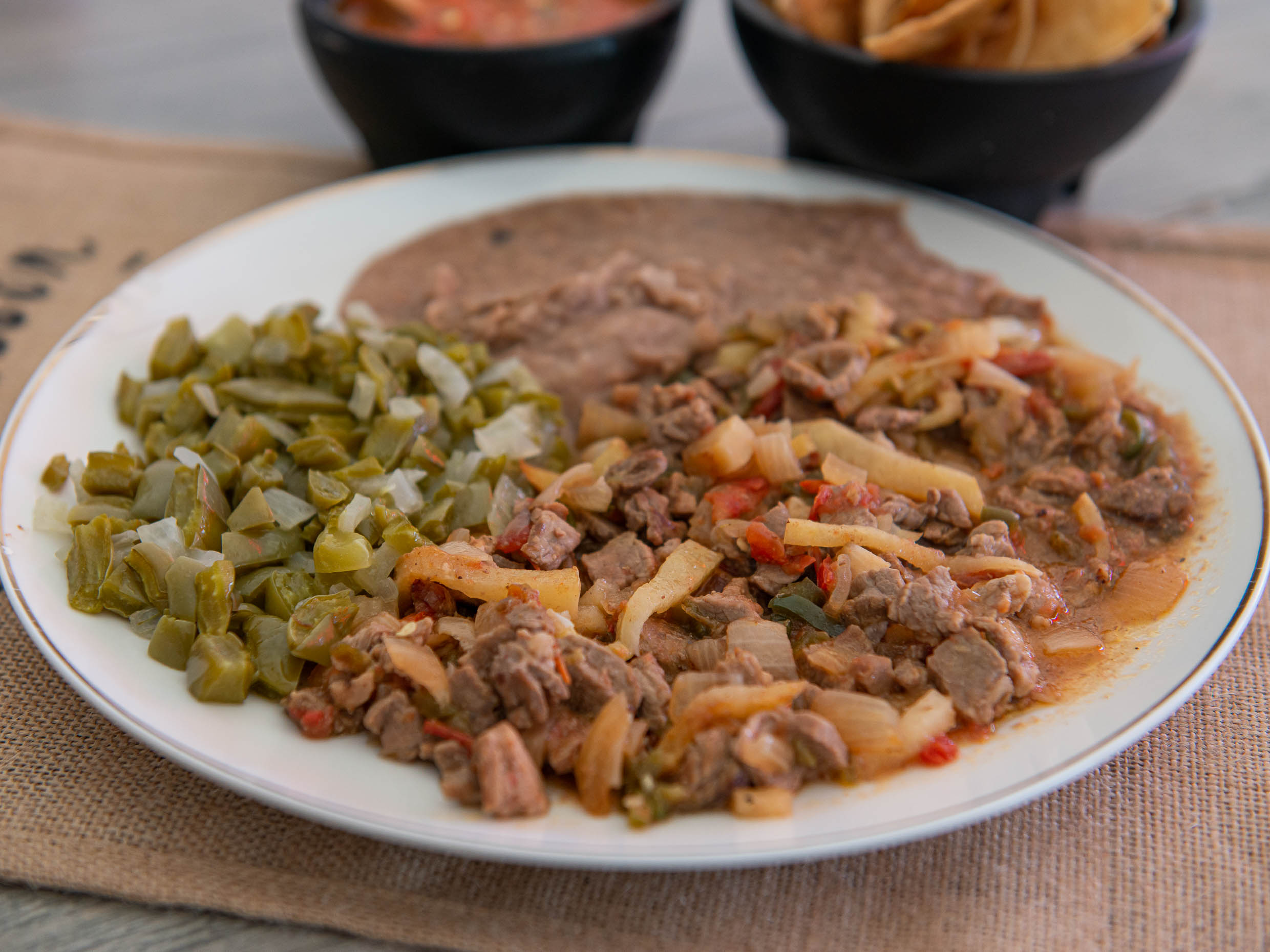 Bistec a la Mexicana