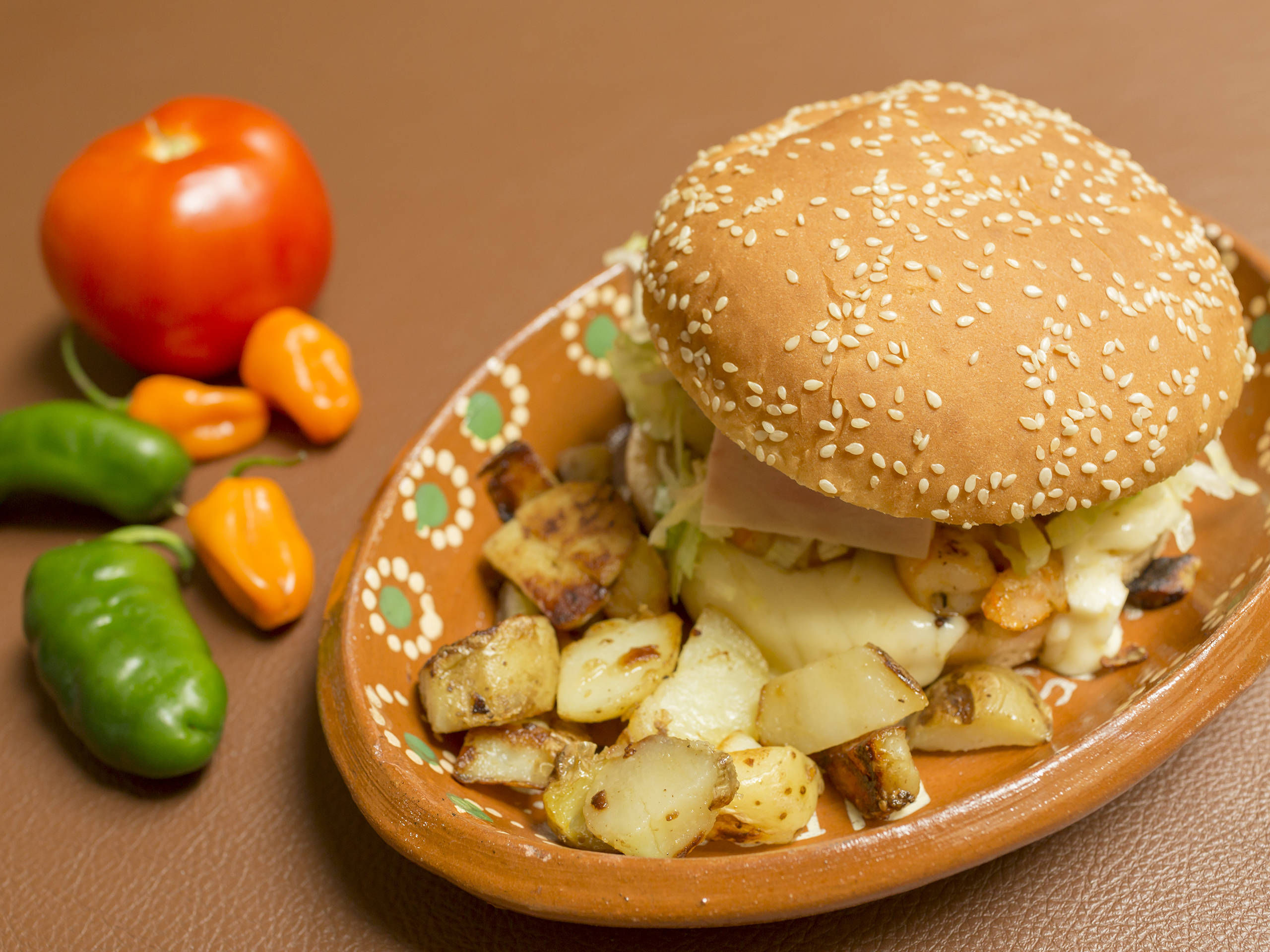 Hamburguesa de Camarón