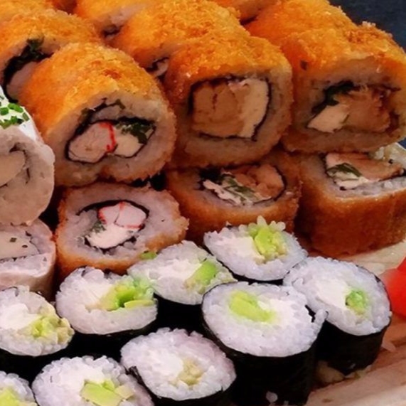 Sushi empanizado