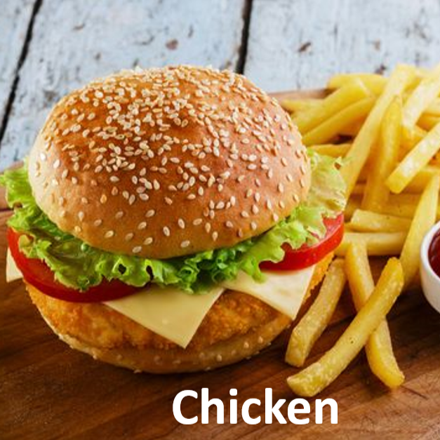 Chicken Burger 🍔🍟