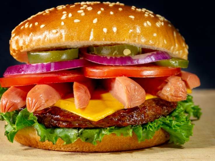 Hamburguesa Salchiburguer