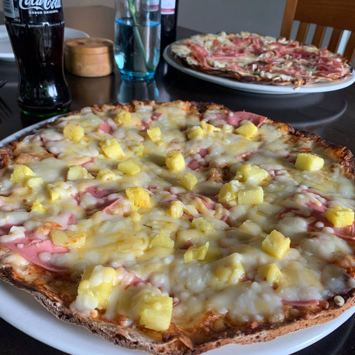 Combo Pizza Hawuaiana + Ensalada de la Casa