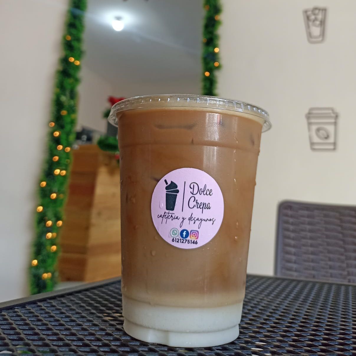 Iced Latte16 Oz