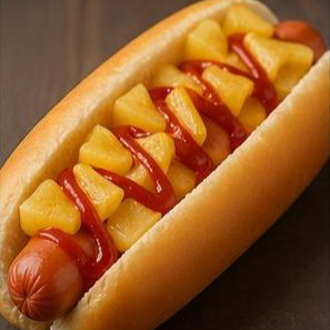 Hot Dog Hawaiano