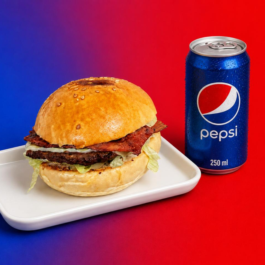 Combo Burger + Gaseosa 250ml