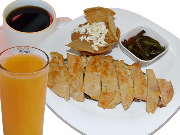 Combo 10 Huarache de Nopal y Pollo