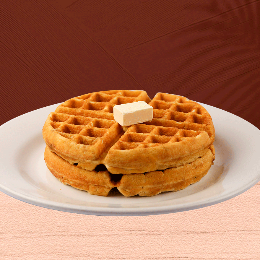 Waffle Tradicional 2 Pz