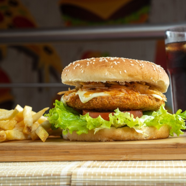 Combo Hamburguesa de Pollo