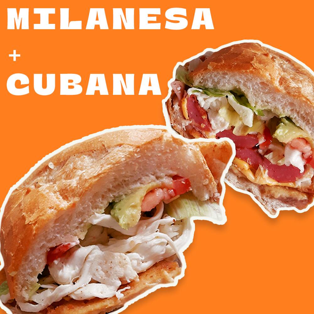 Combo Torta Milanesa + Torta Cubana