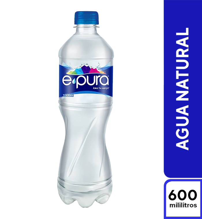 E-Pura Natural 600 ml.