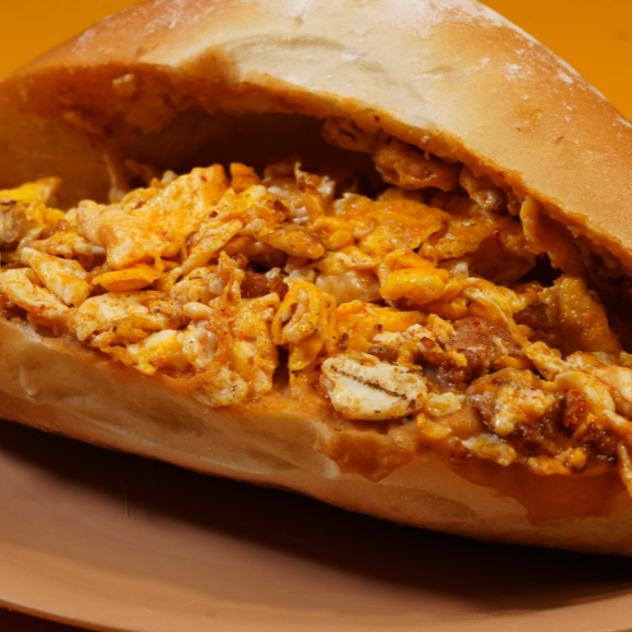 Torta de Huevo con Jamón