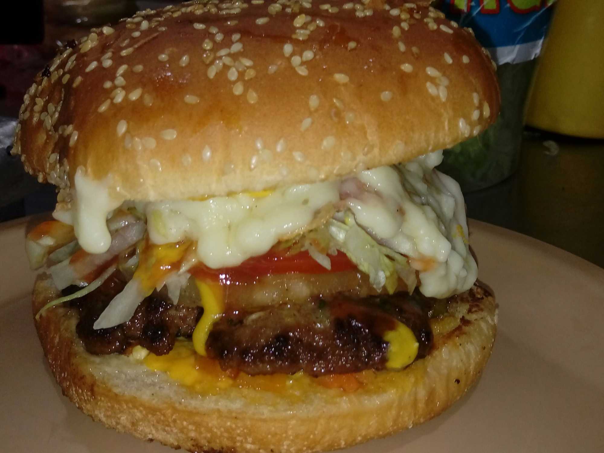 Hamburguesa Hawaiana