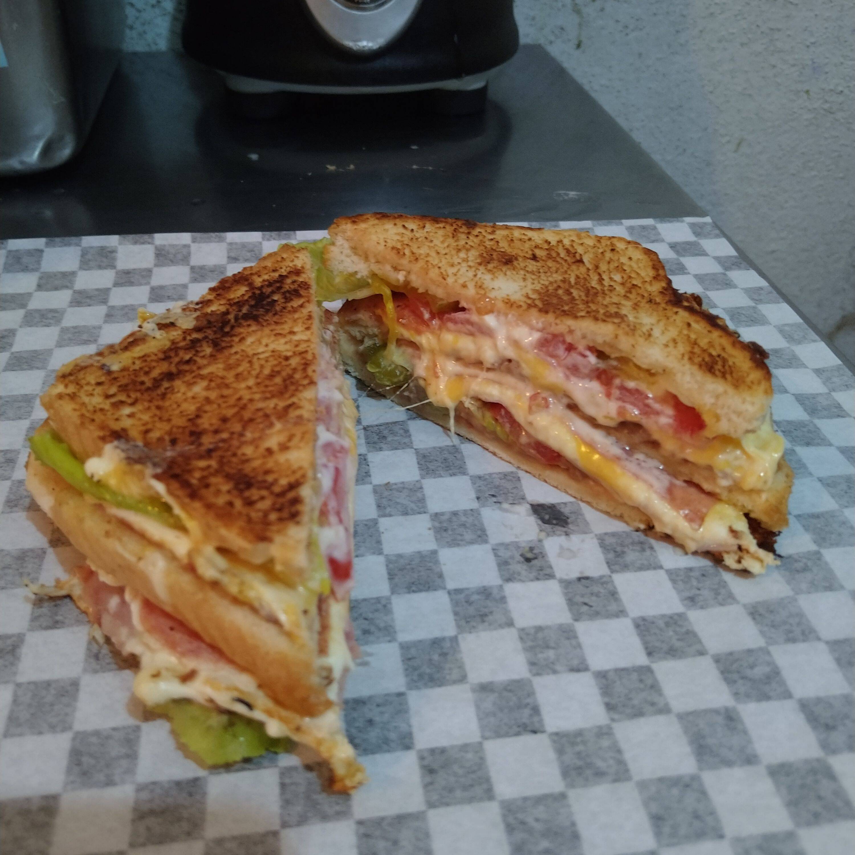 Sándwich de Jamón de Pavo