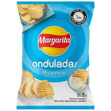 Papas Margaritas Onduladas De Mayonesa 35g