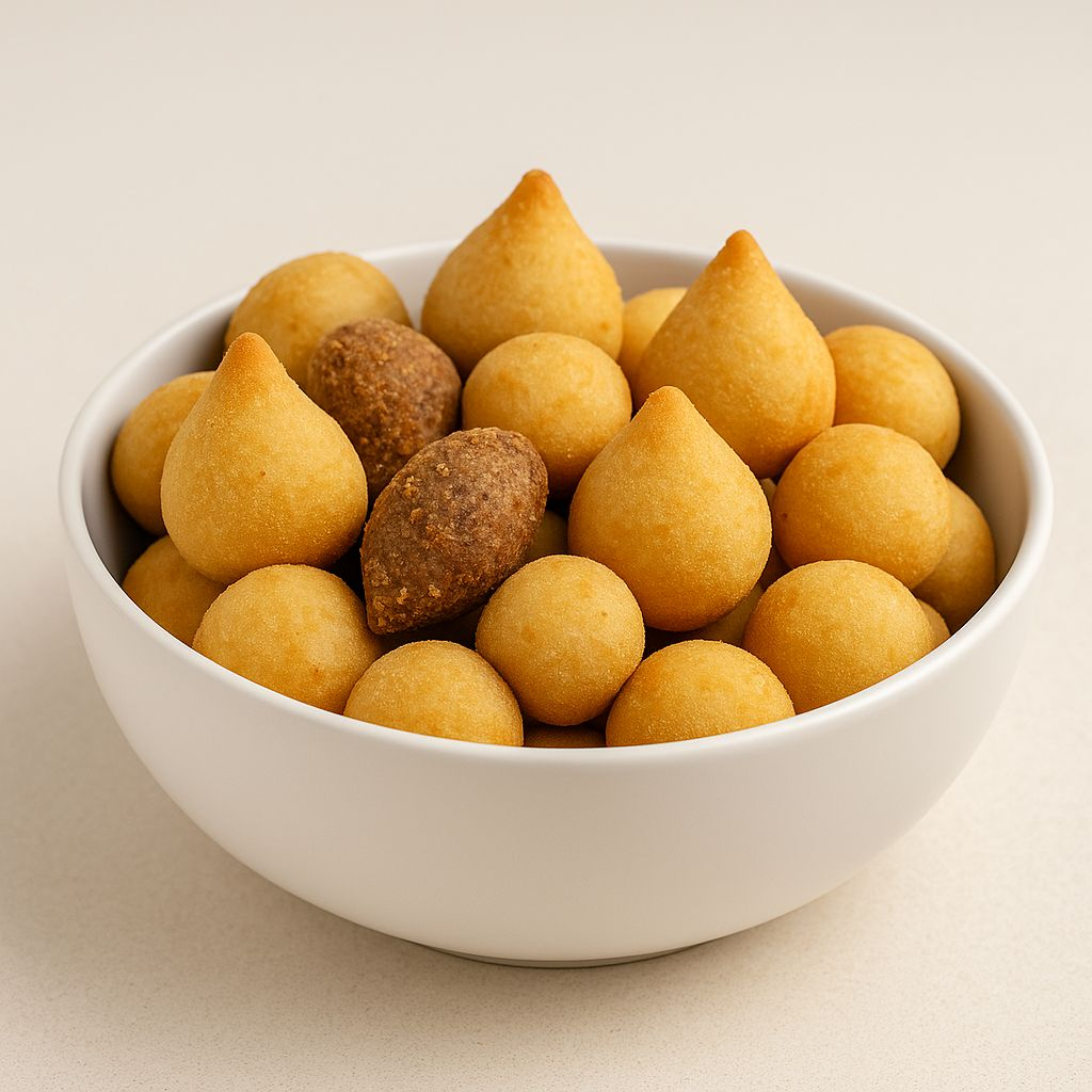 Meio cento de Salgados. Escolha até 5 sabores