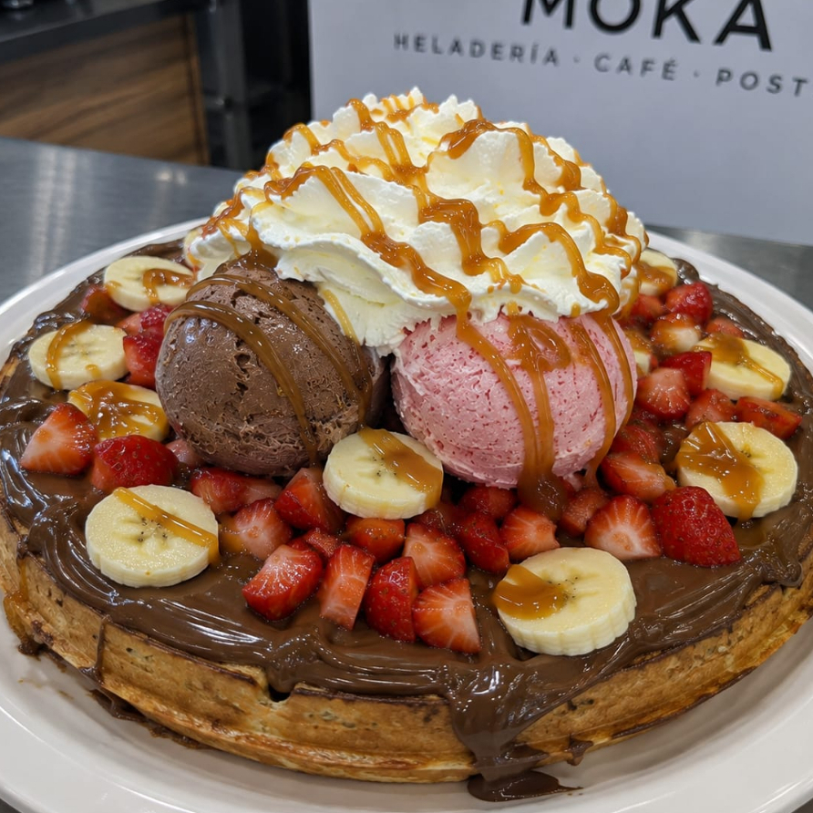 Waffle de NUTELLA