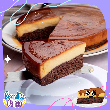 Rebanada Choco Flan (imposible)