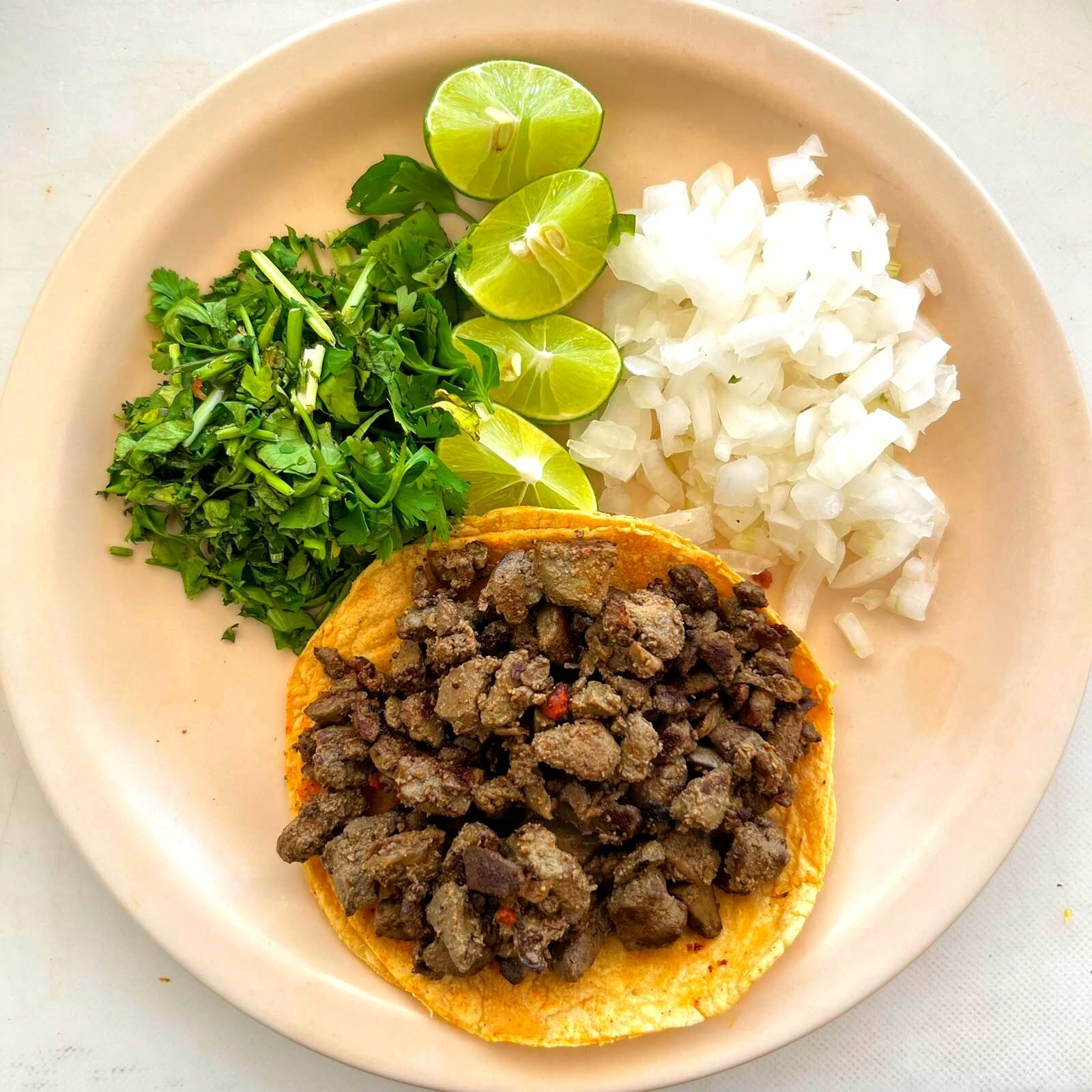 Taco de higado