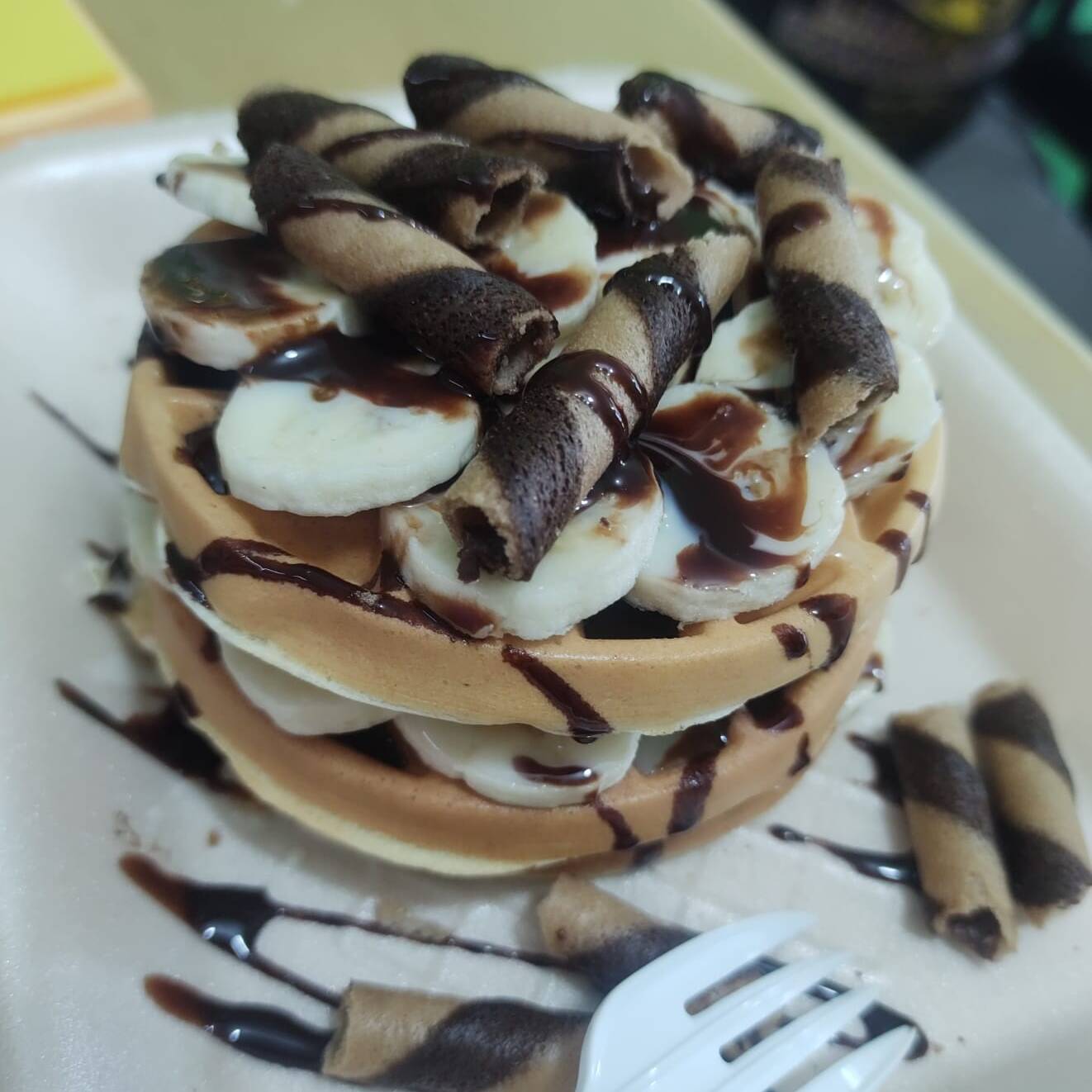 Miniwaffles Platano Waffers