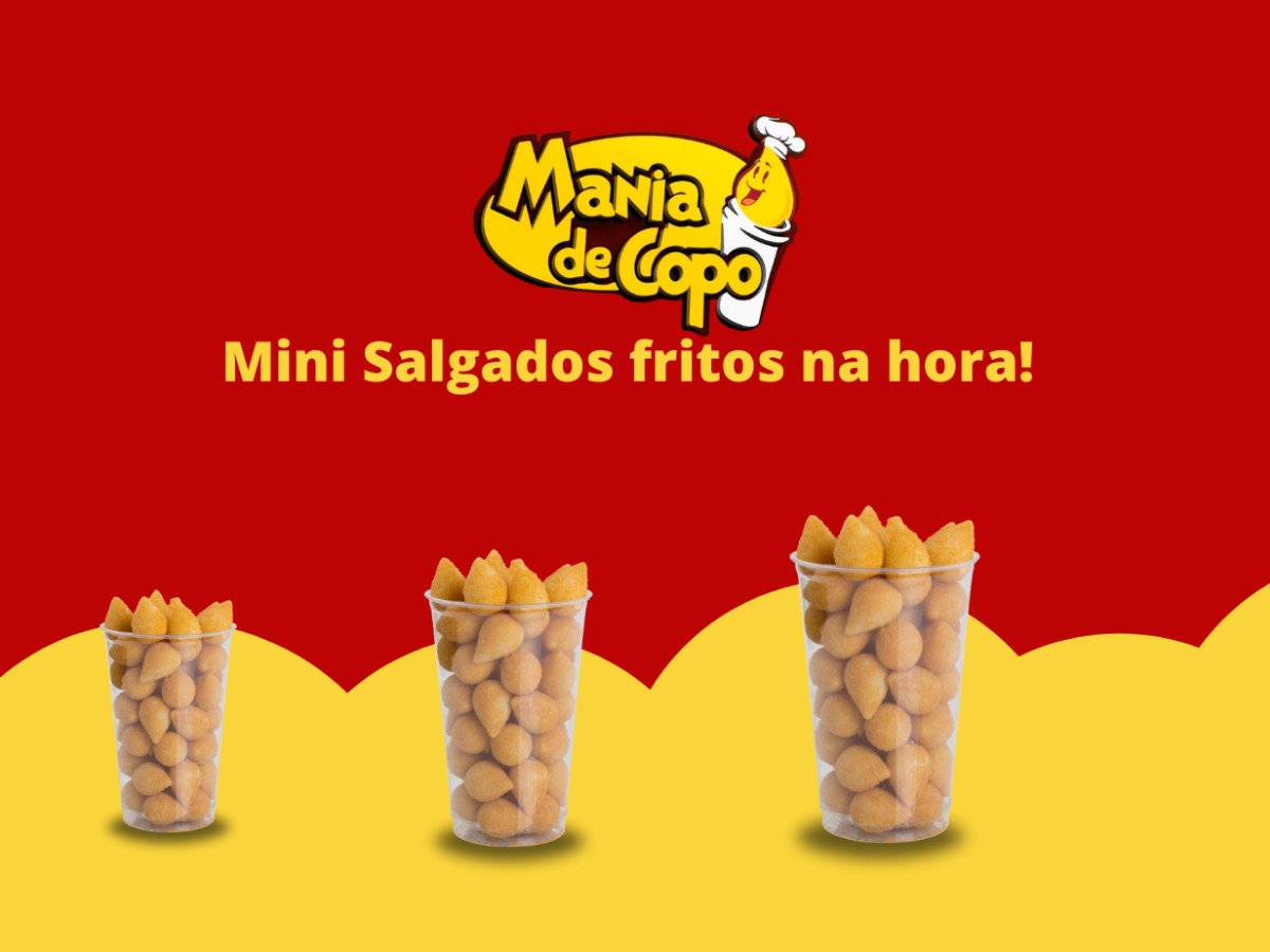 Salgados Mania De Copo- Coxinha Para Festa-carapicuiba