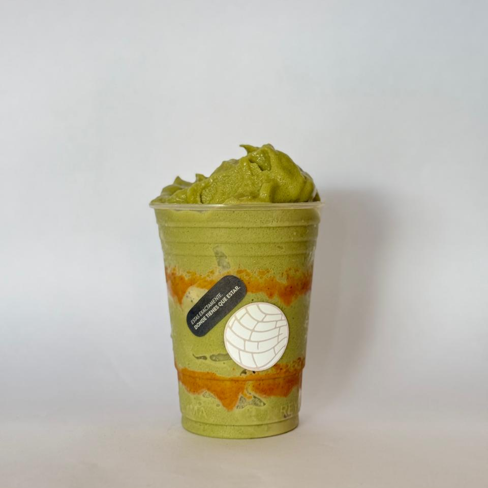 FRAPPE MATCHA CREMA DE CACAHUATE SALUDABLE