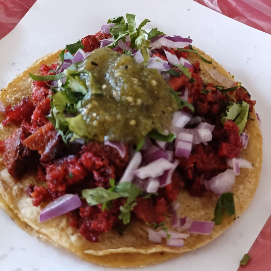 Taco chorizo