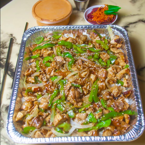 Charola Teriyaki
