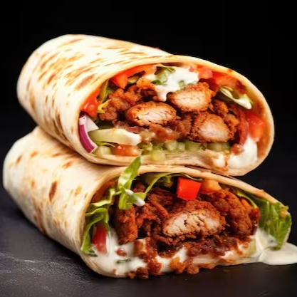 Experimente o verdadeiro sabor do Oriente Médio! Nosso Shawarma é preparado com File de Frango marinado, pão macio, vegetais frescos e molhos irresistíveis.