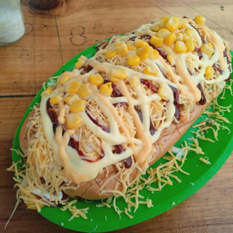 5 Perros Jumbo + Pepsi 1L