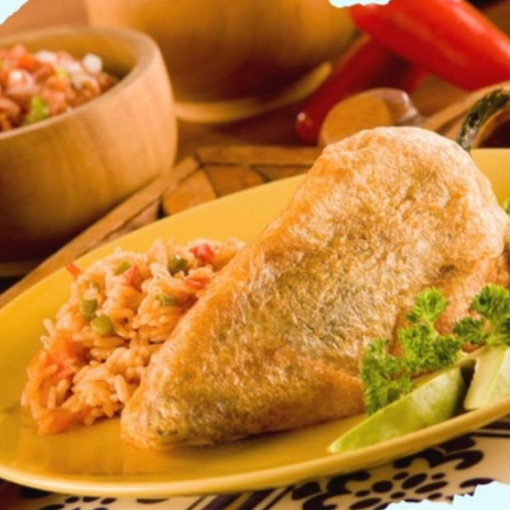 Chiles Rellenos de Camarón y Minilla