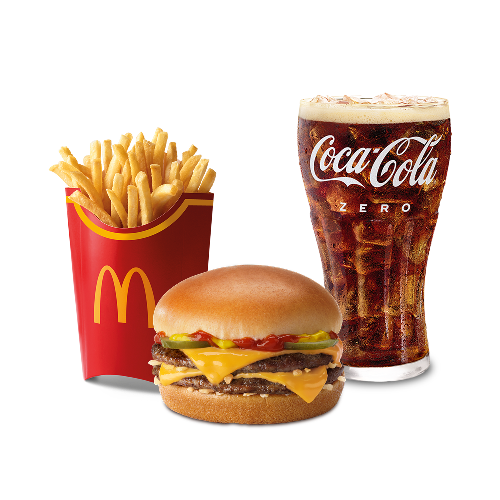 McCombo grande Doble Hamburguesa con Queso