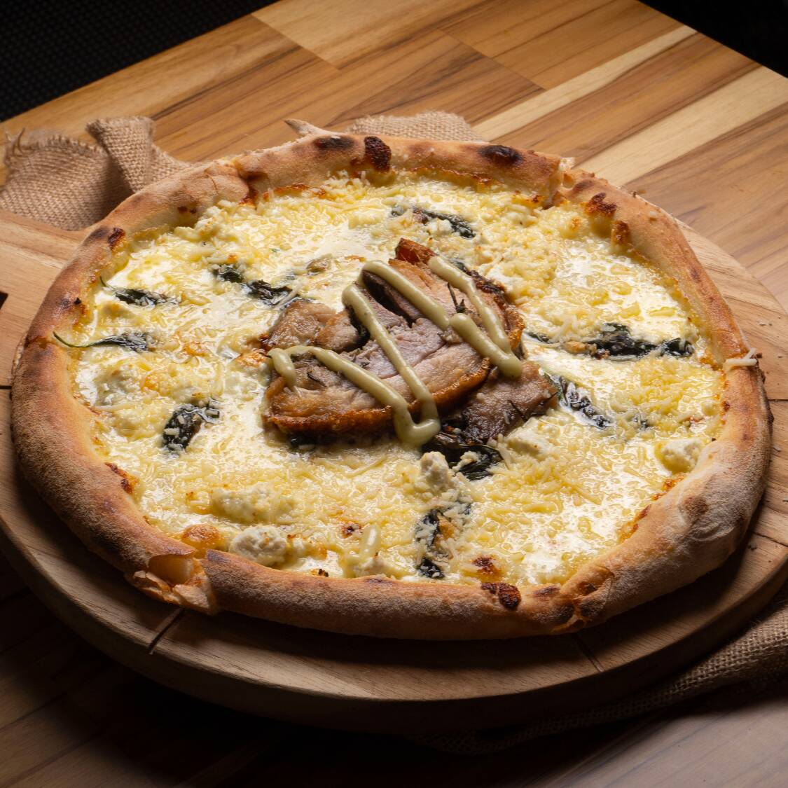 Pizza Bianco 6 Porciones