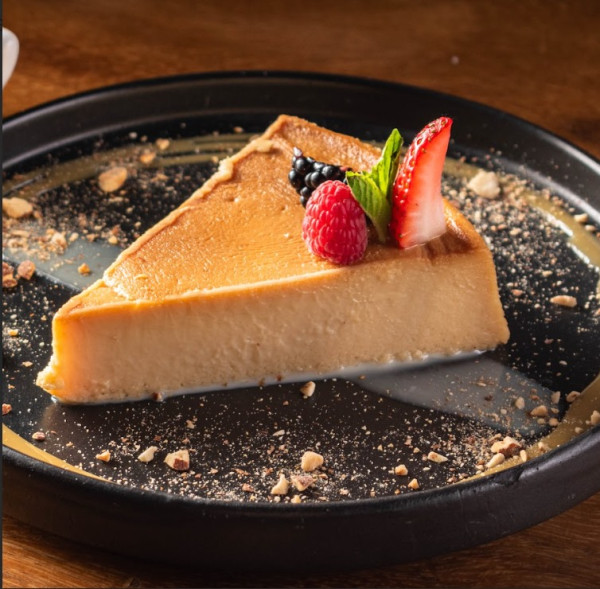 Flan de la casa