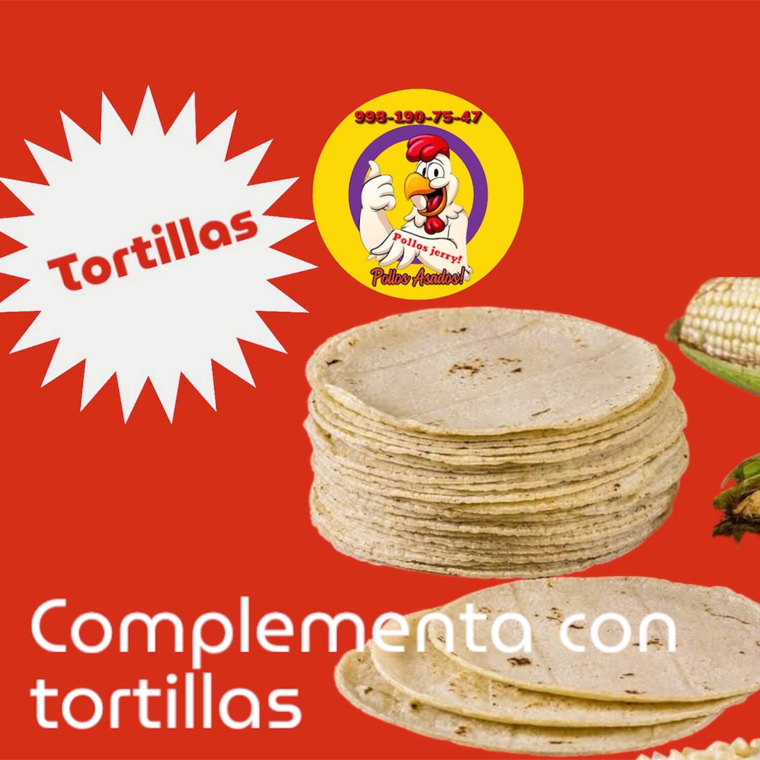 Tortillas extras 1/2