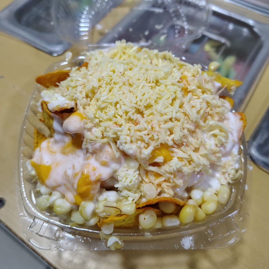 Nachos Con Elote