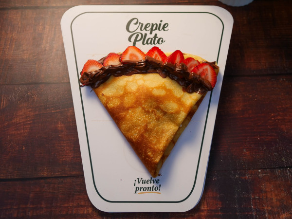 Crepa de Nutella y Fresas
