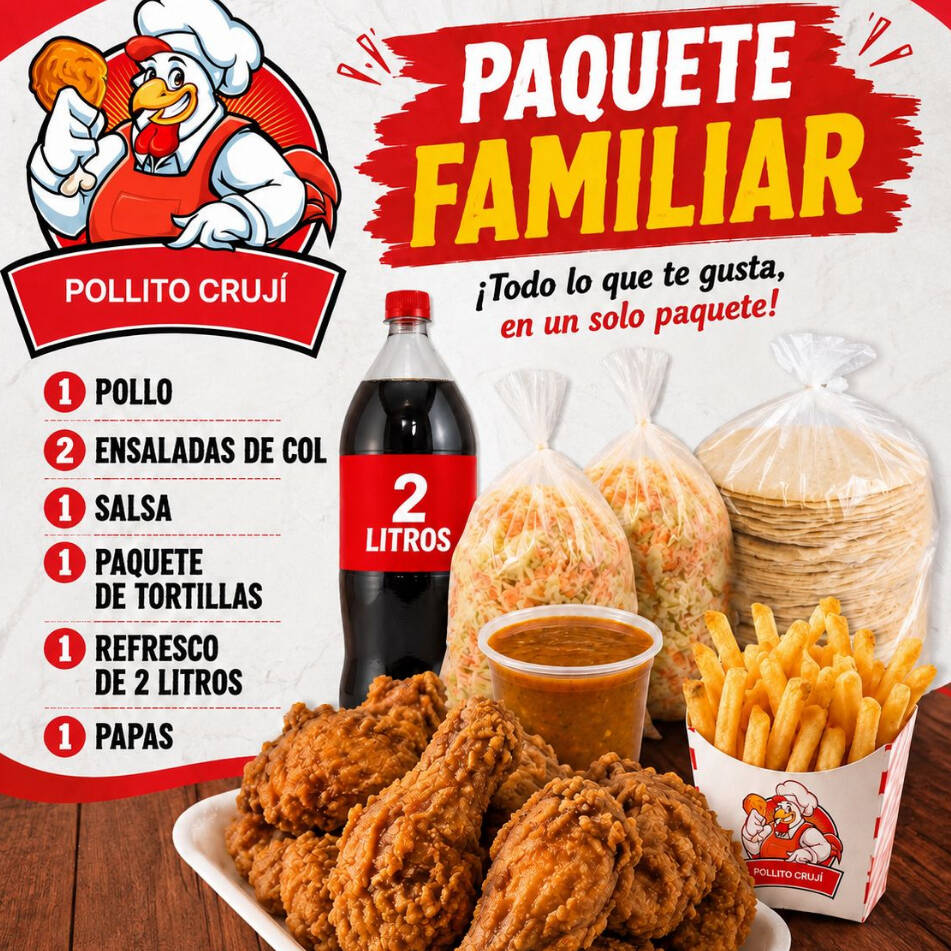 PAQUETE FAMILIAR