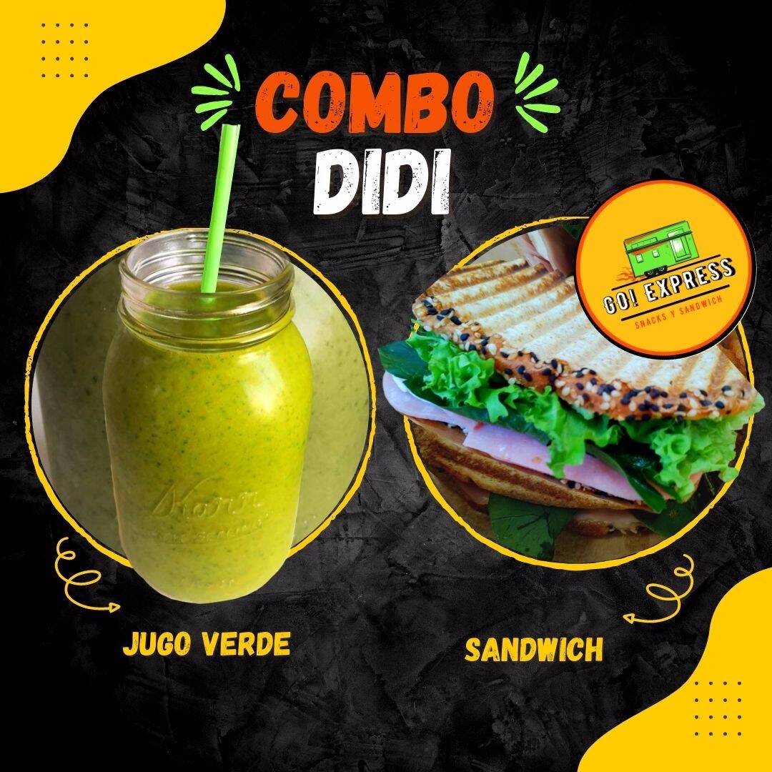 Combo-Jugo Verde + Sandwich