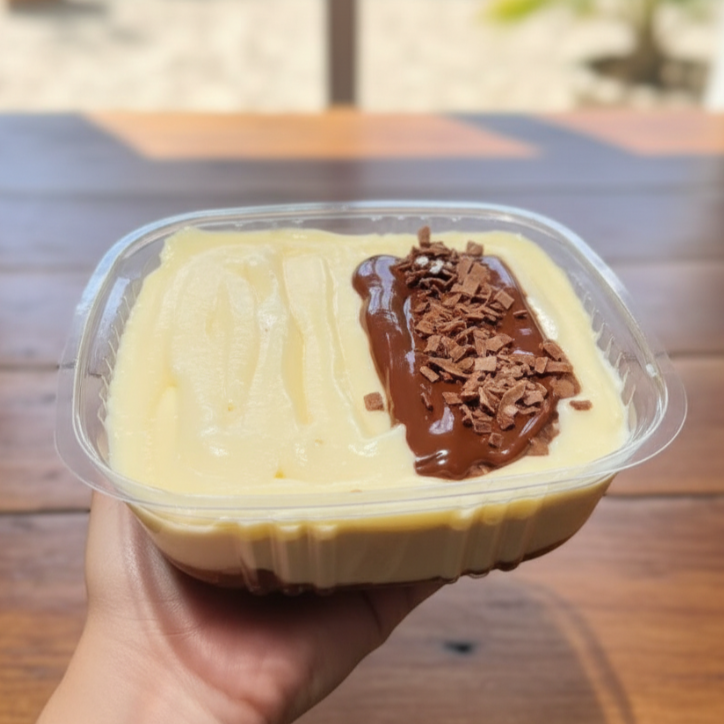 Creme de Ninho Brigadeiro cremoso creme de Ninho bolacha champanhe (400g)