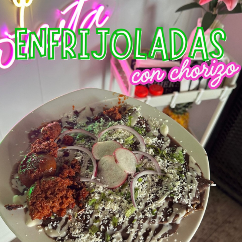 Enfrijoladas