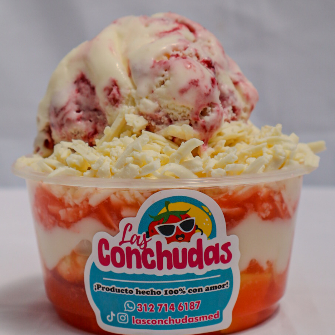 Salpicón con Queso y Helado 12 Oz