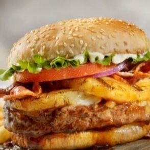 Hamburguesa hawaiana