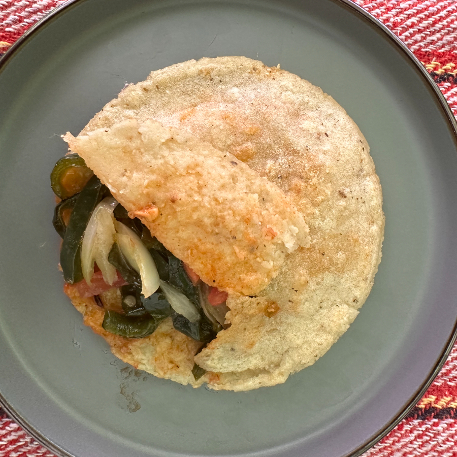 Gordita de Rajas Verdes