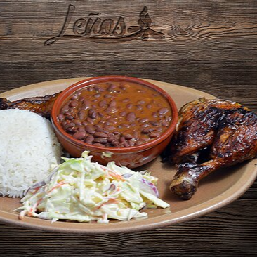 1/4 Pollo Brasa con Frejoles Criollos