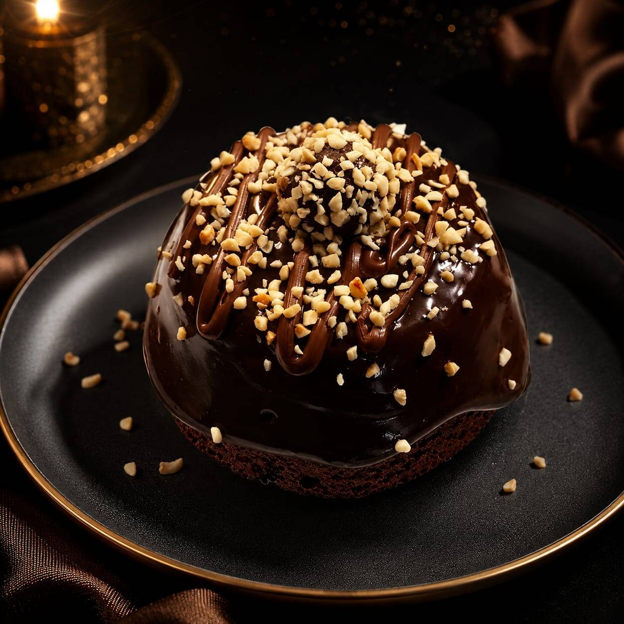 Mini Bolo Vulcão Ferrero Rocher com Nutella
Uma verdadeira explosão de sabor! Nosso Mini Bolo Vulcão Ferrero Rocher é preparado com massa de chocolate macia e fofinha, coberto com uma generosa camada de ganache de chocolate e finalizado com uma deliciosa cobertura de Nutella, fios de chocolate, crocante de castanhas e um irresistível bombom Ferrero Rocher no topo. Uma combinação perfeita de cremosidade, intensidade e crocância em cada pedaço, feita com ingredientes de alta qualidade para proporcionar uma experiência inesquecível. 🍫🌰✨